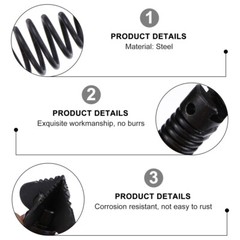 7pcs Manganese Steel Pipe Dredge Cutter Special for Drain Cleaning Machine