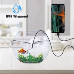 Pipe Inspection Camera Endoscope Video Sewer Drain Cleaner Waterproof Snake USB