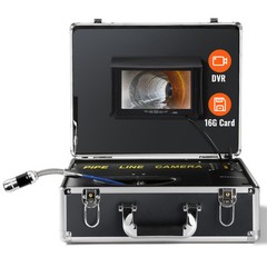 VEVOR 50m/165ft Sewer Camera Pipe Inspection Drain Camera 7 inch Screen