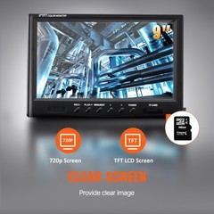 Uimoso 9&Prime; 70m/230ft Sewer Camera LCD Monitor HD Drain Pipe Inspection Camera