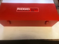 RIDGID 700 POWER PONY PIPE THREADER 6-12R DIE HEAD 1/2-2 METAL CASE MANUAL VISE