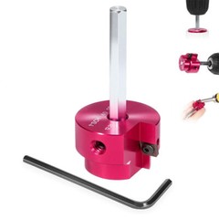 PPR100 PVC Pipe Reamer 1-Inch Aluminum Head with 1/4&Prime; Hex Shaft PVC Socket Saver