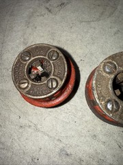Ridgid 00-R Pipe Threader Die Head Set 00R Threading Dies 1/8,1/4,3/8, 1&rsquo;