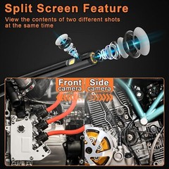 1080P Pipe Inspection Camera Endoscope Video Sewer Drain Cleaner Waterproof USB
