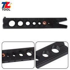 7 Dies 3/16-3/4 In Eccentric Flaring Tools Set Tube Flaring Tube Cutter Kit 45&deg;