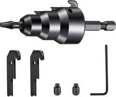 1/2&rdquo; 3/4&rdquo; Power Conduit Reamer Tools Kit Includes 3 Reamer Replacement Blades