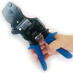 EFIELD PEX Ratchet Cinch Clamp Crimper With Pipe Cutter and 30 PCS SS Clamps