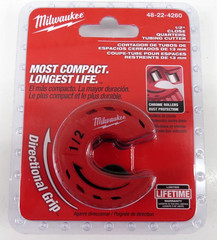 Milwaukee 48-22-4260 1/2&Prime; Close Quarters Tubing Cutter W/Chrome Rollers