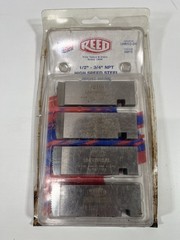 Reed UHN1/2-3/4 Universal Die Segment- Npt Hs Steel 1/2&Prime; &ndash; 3/4&Prime; NOS