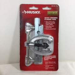 Husky Quick Opening Flaring Tool Heavy Duty Steel Construction 3/16 in &ndash; 5/8 in