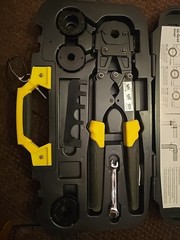 Apollo Multi Head PEX Crimp Tool Kit MISSING 1 INCH READ DESCRIPT