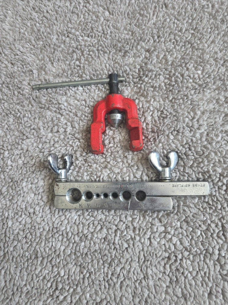 Malco FT-195 Flaring Tool 45 Degrees 1/4&Prime; to 5/8&Prime; 7 Sizes HVAC SAE G659