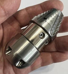 1/2&Prime; Sewer Jetter Rotating Nozzle 12GPM @ 3000PSI Assembled By JQ parts Mfg.