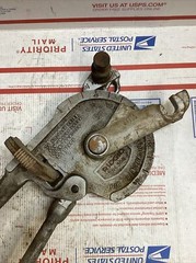 RIDGID MODEL 358, 5/8&Prime; RATCHING CONDUIT/TUBING BENDER 3&Prime; RADIUS ED4U #3112-A