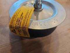 Cherne 271551 Econ-O-Grip End Of Pipe Plug W/ Wing Nut Head, For 5 In Pipe,