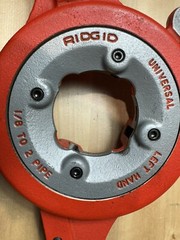 RIDGID E-660 DIE HEAD 1/8&Prime;- 2&Prime; Pipe Bolt Threader Die Head Without Dies
