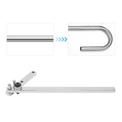 Manual Mini Bending Machine Carbon Steel Steel Rod Universal Bender 8mm Dia