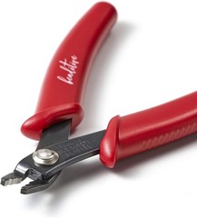 5-Inch Red Bead Crimping Plier for Tubes and 2mm & 3mm Beads by Beaditive