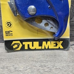Tulmex 520 Heavy Duty PVC PP Pipe Cutter With Metal Handle 1- 5/8&Prime; (42mm) New