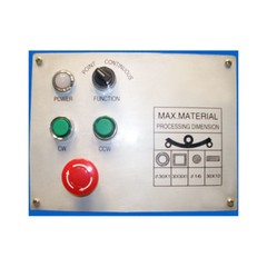 3 Phase Induction 1.5HP Ring Roller Pinch Roll Bender Bending Machine 1-1/4&Prime;