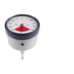 1pc 0-0.1mm back mounted piston pointer dial gauge 2990A-10 indicator gauge