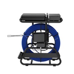 80m Sewer Pipe Inspection Camera 512hz Self-leveling Pipe Camera 10&Prime; Display