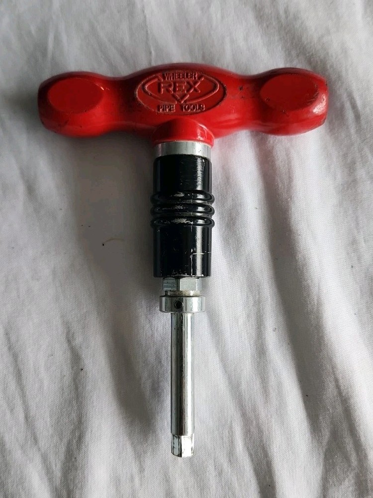 Wheeler-Rex T-Handle Torque Wrench 60/80 in-lbs Soil Pipe Tool