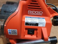 Ridgid Powerclear 120-Volt Drain Cleaning Snake Auger Machine &ndash; USED ONCE!