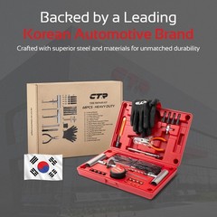 Heavy Duty Tire Plug Kit &ndash; 68pcs All-in-One Universal Tire Repair Kit with Plugs