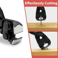 8 Inch End Cutting Pliers, Heavy Duty CRV Nail Puller Pliers | End Nippers, Carp