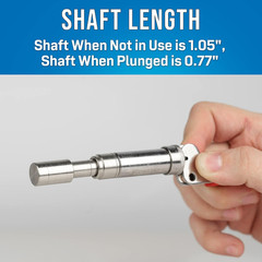 TTBW-158 Steel Barrel Fastener Plunger Tool for Water Utility Fasteners with 0.1