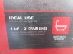 Milwaukee Drain Snake Drain Cleaner with Cable M18 Fuel CABLE 5/16&times;35 2772A-21