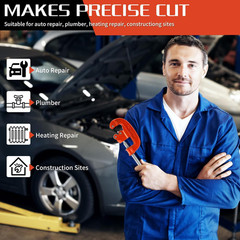 Professional Pipe Cutter Tool for 1-3&Prime; Pipes,Heavy Duty Metal Tube Cutter