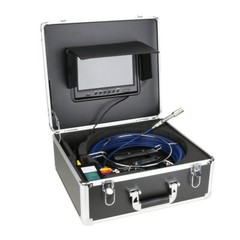 30M 1000TVL Sewer Pipe inspection Camera 512hz Self-leveling Meter Counter DVR