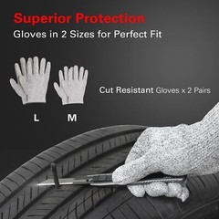 Universal Tire Repair Kit Heavy Duty Car Emergency Tool Kit for Flat Tire Pun&hellip;