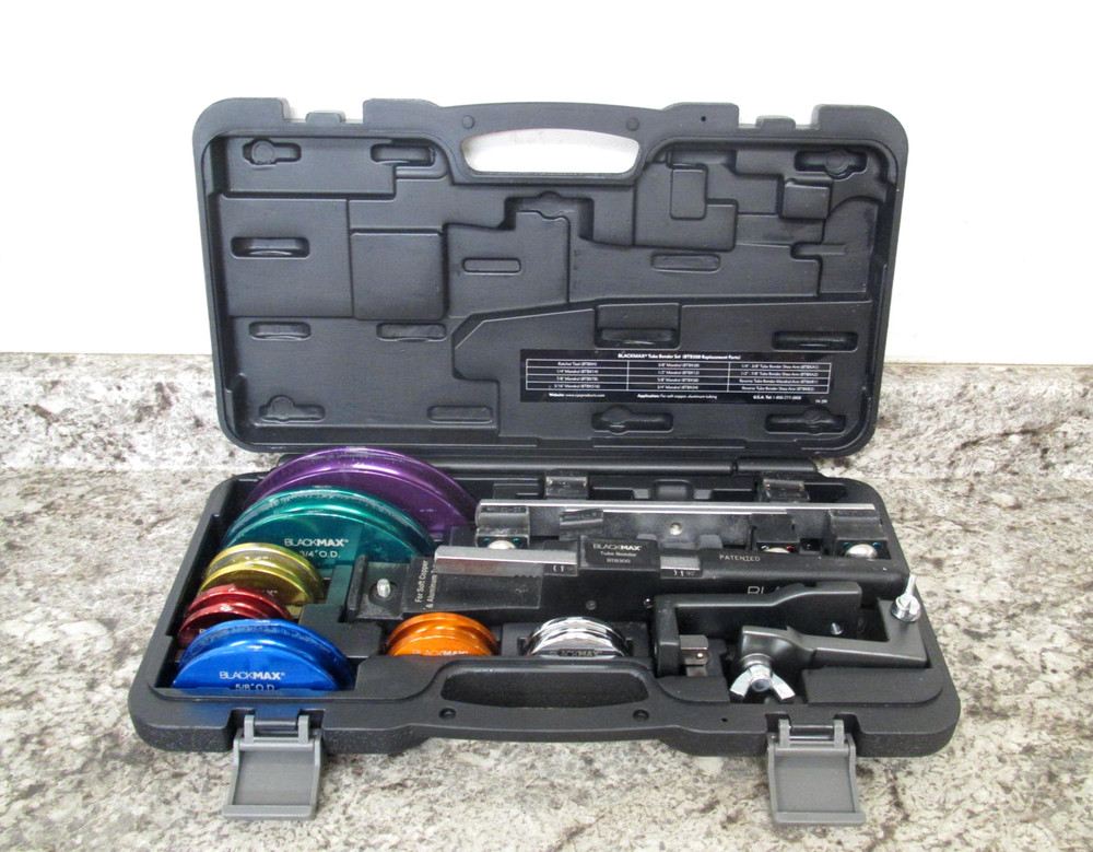 CPS BTB300 BLACKMAX 1/4-7/8 OD Ratcheting Tube / Tubing Bender Kit Free Shipping