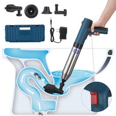 Battery Powered Electric Toilet Plunger,Plunge Blaster,Powered Plunger,High P&hellip;