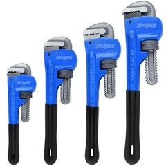 4pc Heavy Duty Pipe Wrench Set Monkey Heat Treated Adjustable 8&Prime; 10&Prime; 12&Prime; 14&Prime; NEW