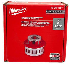 Milwaukee 48-36-1007 1/2&Prime; High Speed NPT Forged Aluminum Die Head