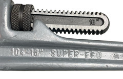 Super-Ego Aluminum Pipe Wrench Set 14&rdquo; 18&rdquo; 24&rdquo; 36&rdquo; &ndash; 4-Piece &ndash; NOS Vintage Tools