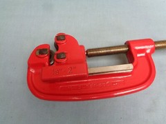 SUPER EGO Pipe Cutter 1/8&Prime; to 2&Prime; Pipe and SUPER EGO 18&Prime; Pipe Wrench