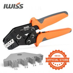 IWISS Deutsch F Crimping Tool SN-58B AWG 24-16 Terminal 0.25-1.5mm Plier Ratchet