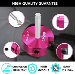 2 Inch PVC Pipe Fitting Saver Reamer Compatible with Schedule 40 CPVC ABS Drain