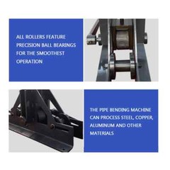 Three-roll Bending Machine TR-40 Steel Pipe Square Tube Roller Bending Machine