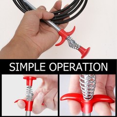 Flexible Drain Remover Cleaning Tool Multifunctional Bendable Pipe Dredging Tool