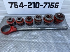 RIDGID 12R 1/2&Prime; &ndash; 2&Prime; Pipe Threading Threader 6 Die Set L@@K #7