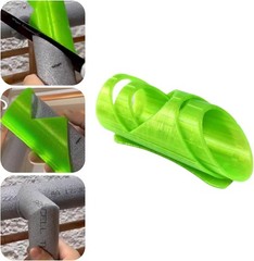 3pcs Foam Pipe Cutter Tool &ndash; Three-Tube Insulation Cutting Fixture, Green