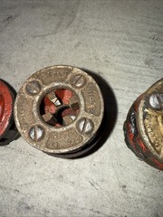 Ridgid 00-R Pipe Threader Die Head Set 00R Threading Dies 1/8,1/4,3/8, 1&rsquo;