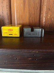 NOS Oster 1-1/2&Prime; to 2&Prime; Series 300 Pipe Threading Die Set, All 4 unused