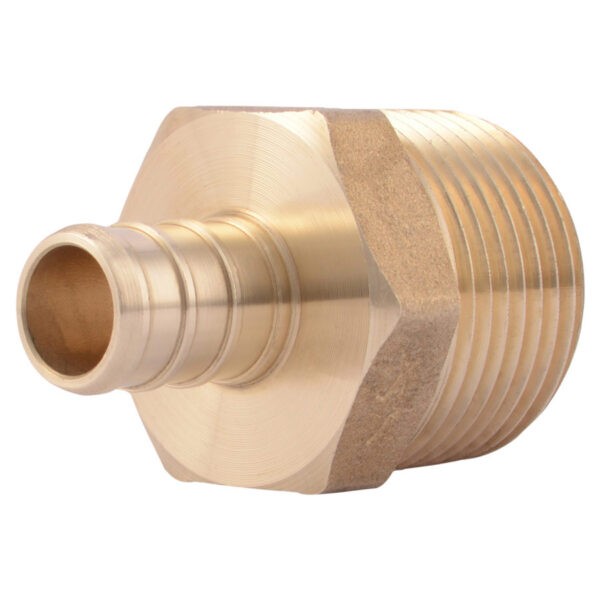 SHARKBITE UC116LF Male Adapter 1/2&Prime; x 3/4&Prime; Lead-Free Brass 160 PSI MNPT